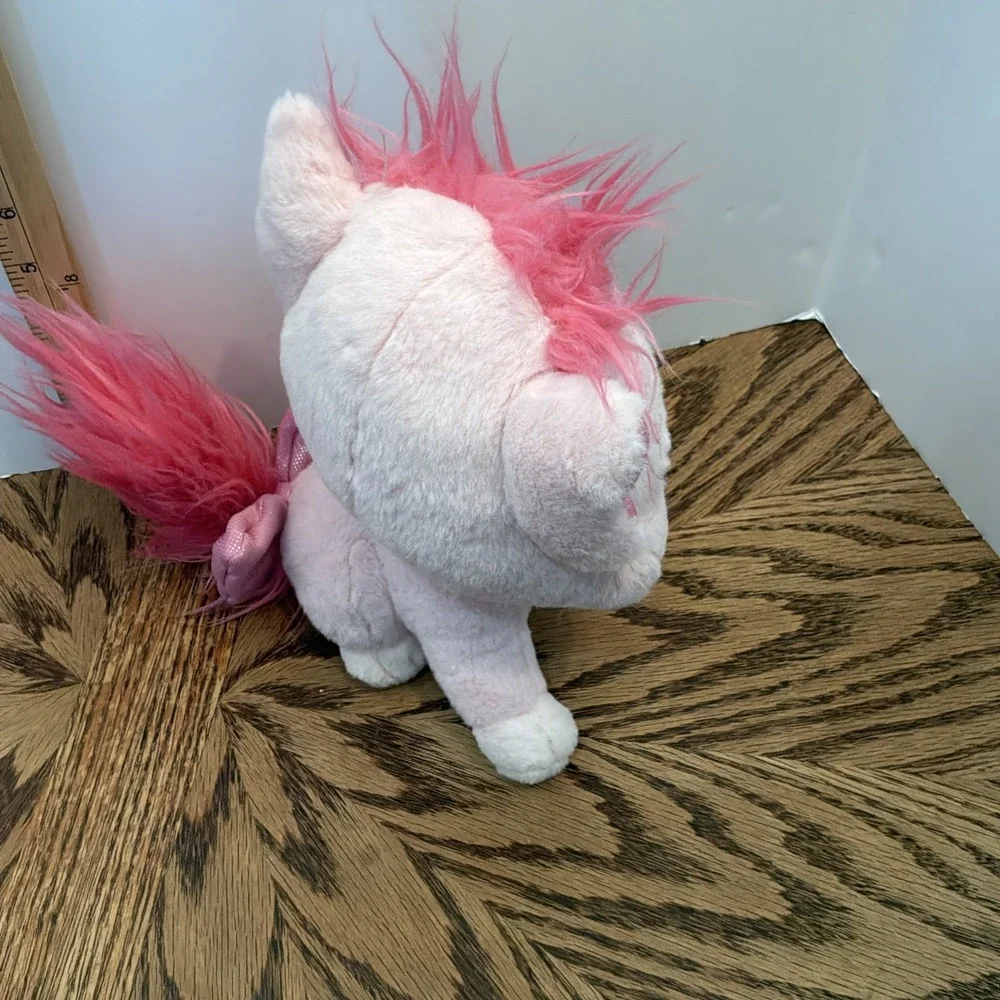 Disney Princess Palace Pets Dreamy Bright Eyes Aurora Talking Pink Kitty‎ Plush